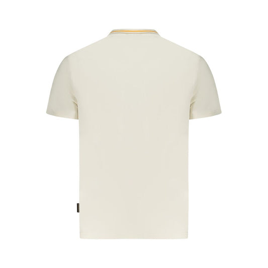Napapijri White Cotton T-Shirt