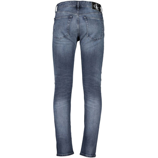 Calvin Klein Blue Cotton Men Jeans