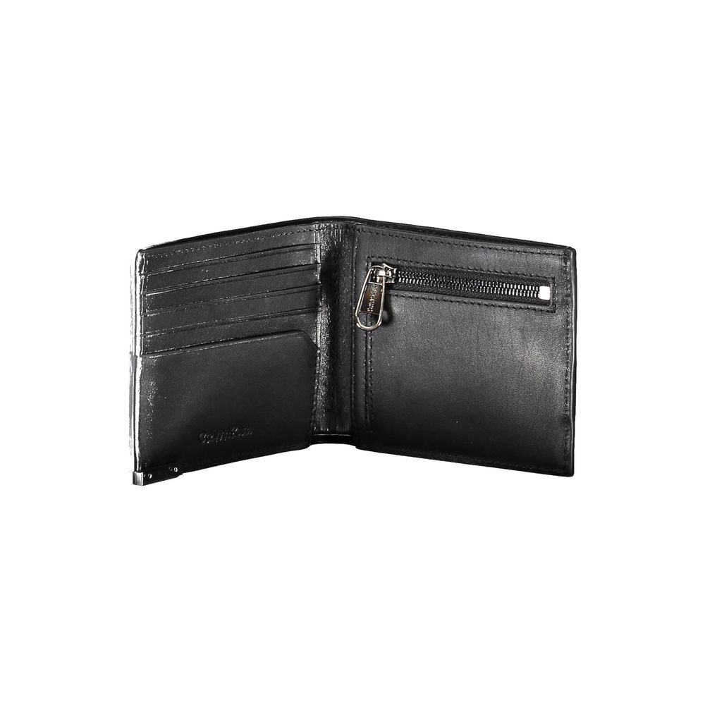 Calvin Klein Black Leather Men Wallet