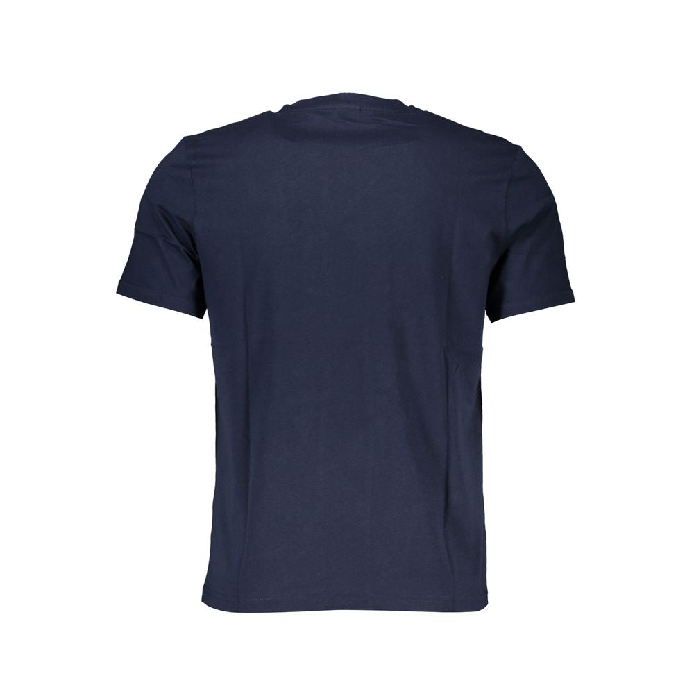 North Sails Blu Cotton Men T-Shirt