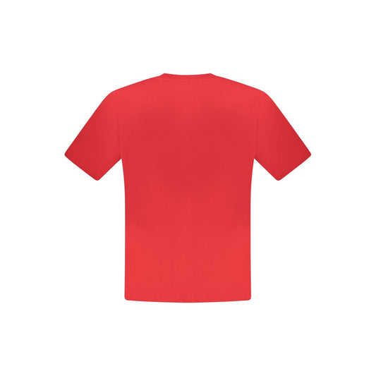 North Sails Red Cotton Men T-Shirt