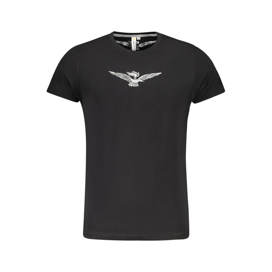 Accademia Militare Black Cotton T-Shirt