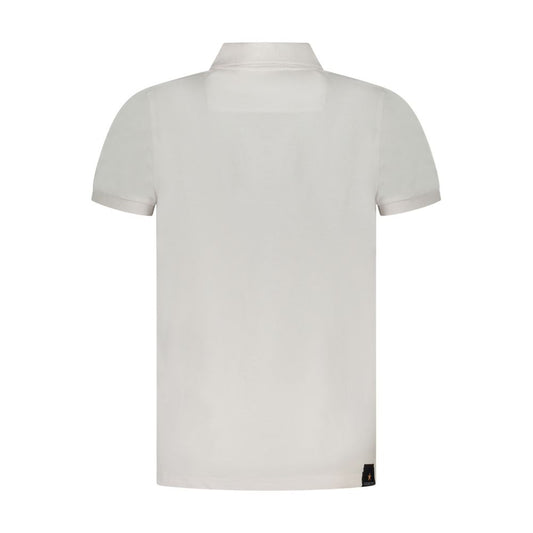 Accademia Militare White Cotton Polo Shirt