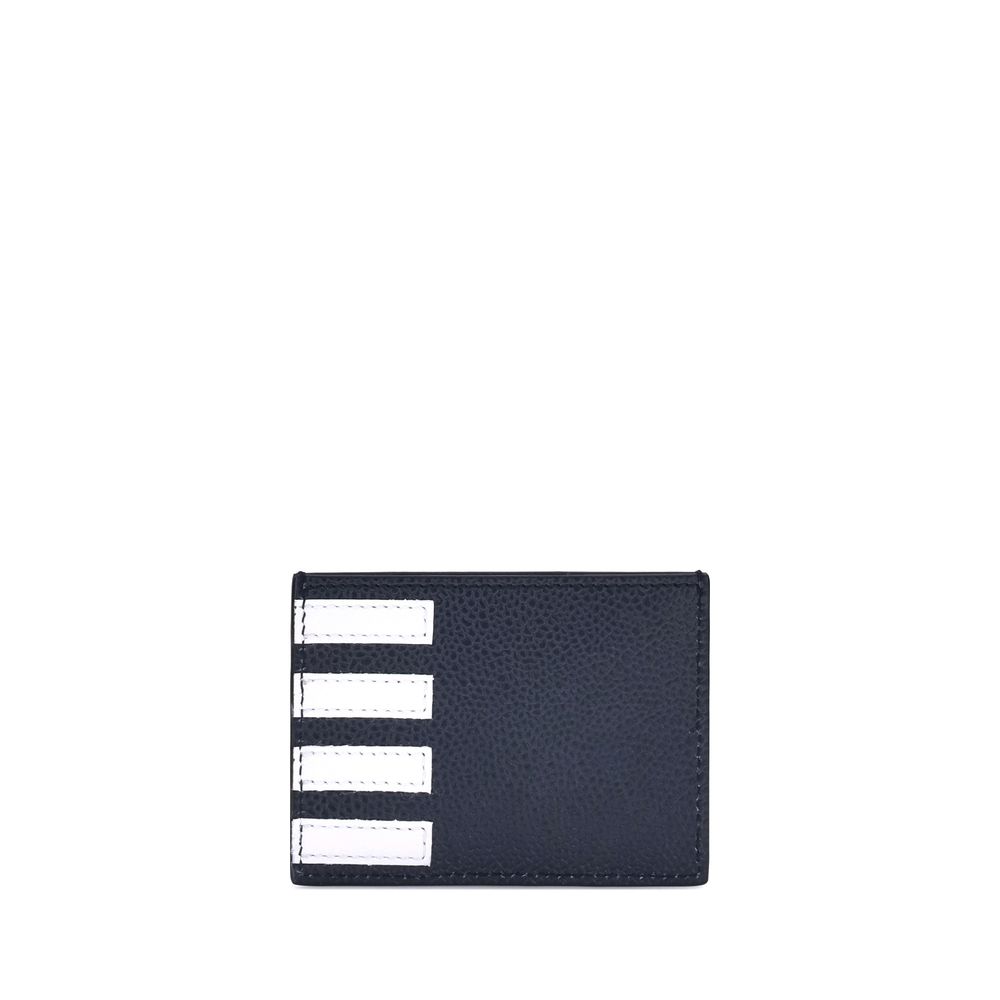 Thom Browne Blue Calf Leather Bos Taurus Wallet