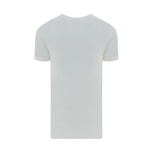 Marant Etoile White Linen T-Shirt