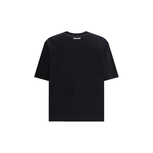 Dsquared² Black Cotton T-Shirt