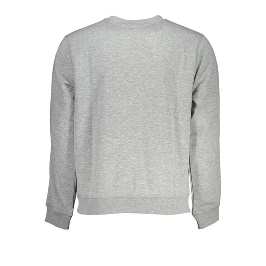 Calvin Klein Gray Polyester Men Sweater