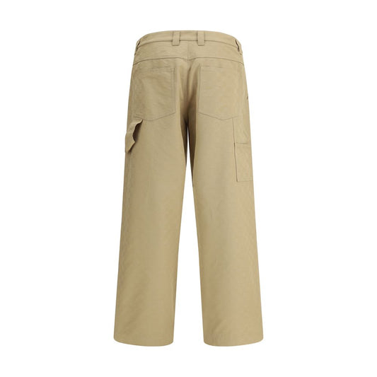 Gucci Beige Cotton Casual Pants