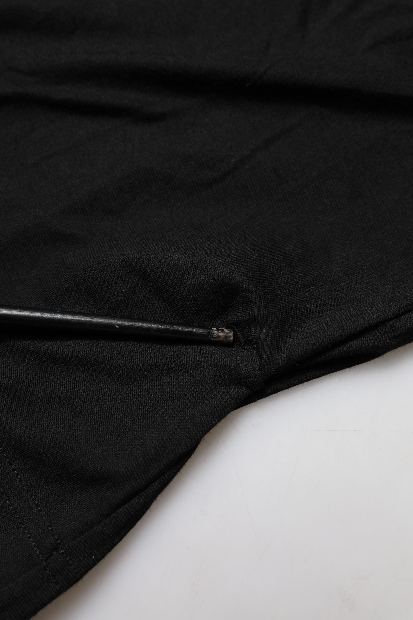 Dolce & Gabbana Black Cotton Short Sleeves Round Neck T-shirt