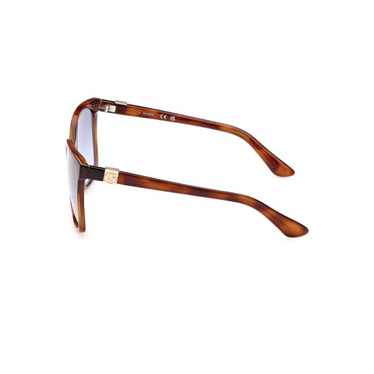 Guess Jeans Marrone Injected Women Sunglasses