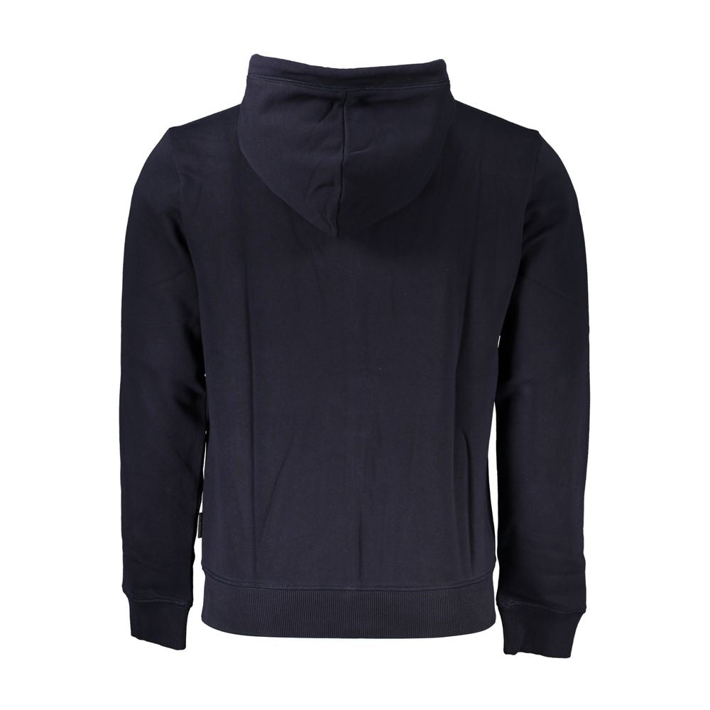 Napapijri Blue Cotton Men Sweatshirt