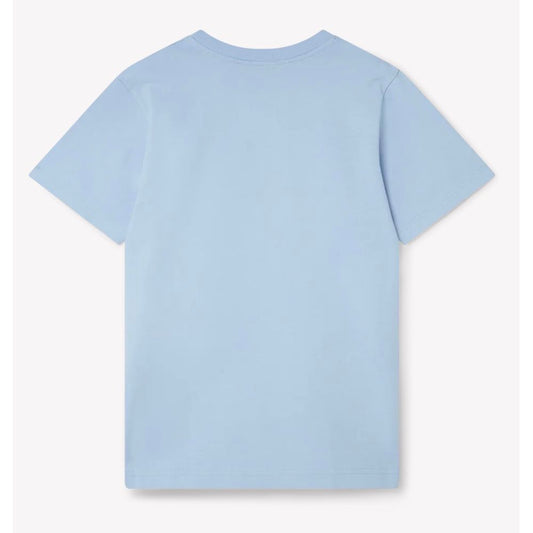 Casablanca Blue Cotton T-Shirt