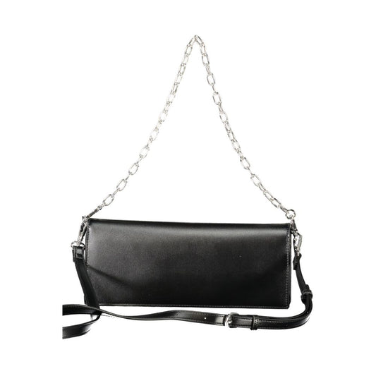 Mario Valentino Black Polyethylene Women Handbag