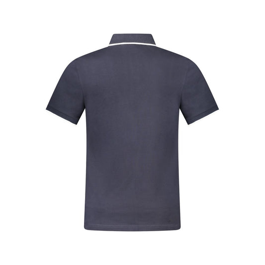 Hugo Boss Blu Cotton Slim Men Polo