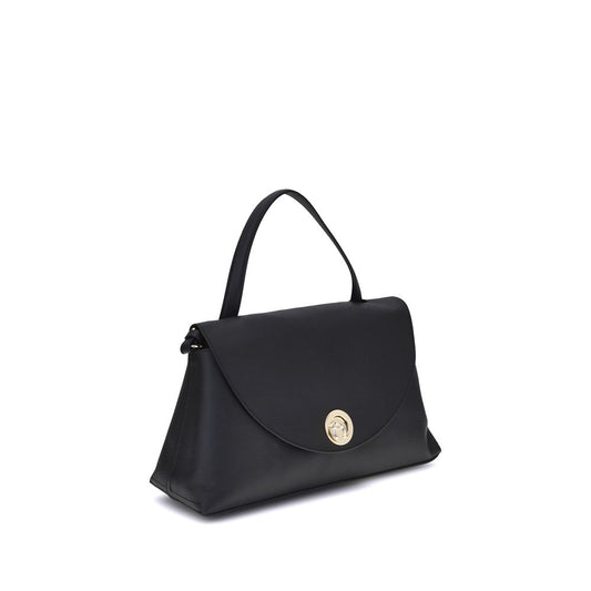 Coccinelle Black Calf Leather Bos Taurus Handbag