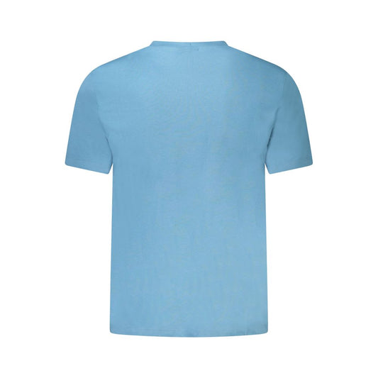 Calvin Klein Blue Cotton Men T-Shirt