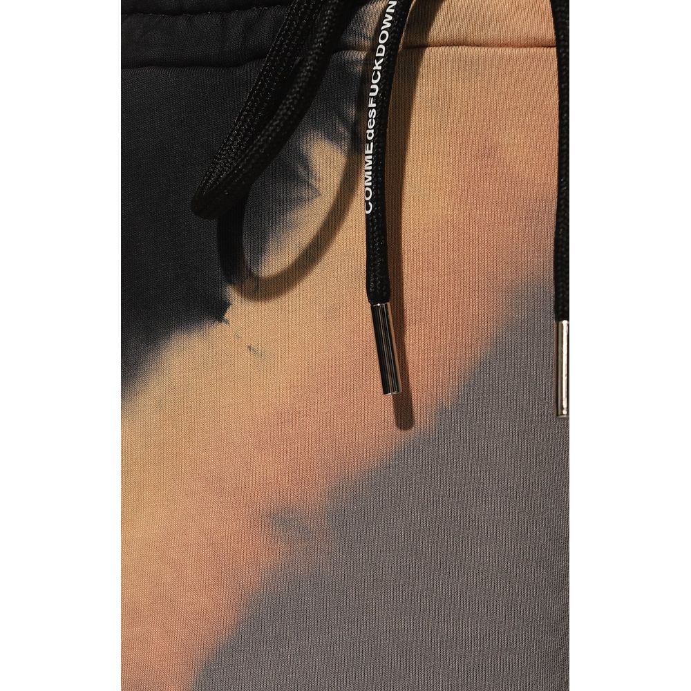 Comme Des Fuckdown Gray Cotton Women Track Pant