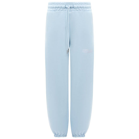Comme Des Fuckdown Blue Cotton Women Sweatpant