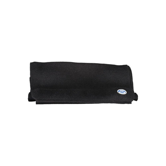 North Sails Black Cotton Scarf