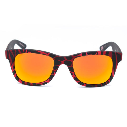 Italia Independent Red Acetate Sunglasses
