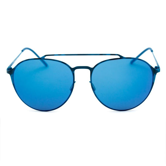 Italia Independent Blue Metal Sunglasses