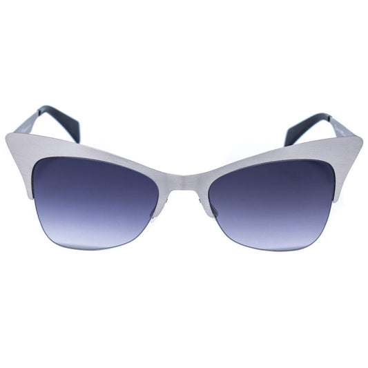 Italia Independent Silver Metal Sunglasses