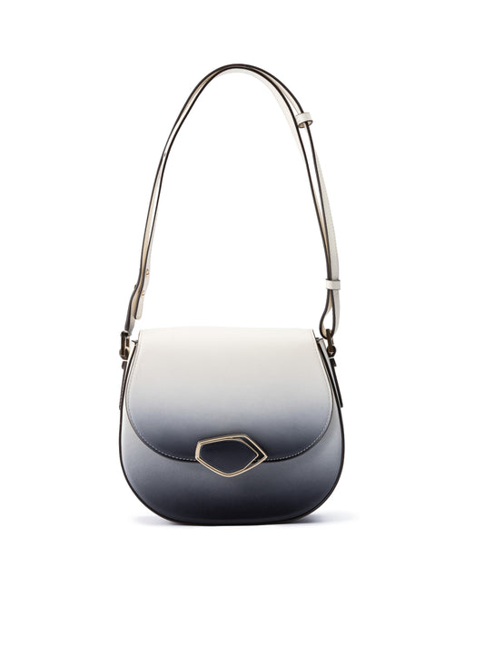 Giada Bicolour Leather Shoulder Bag