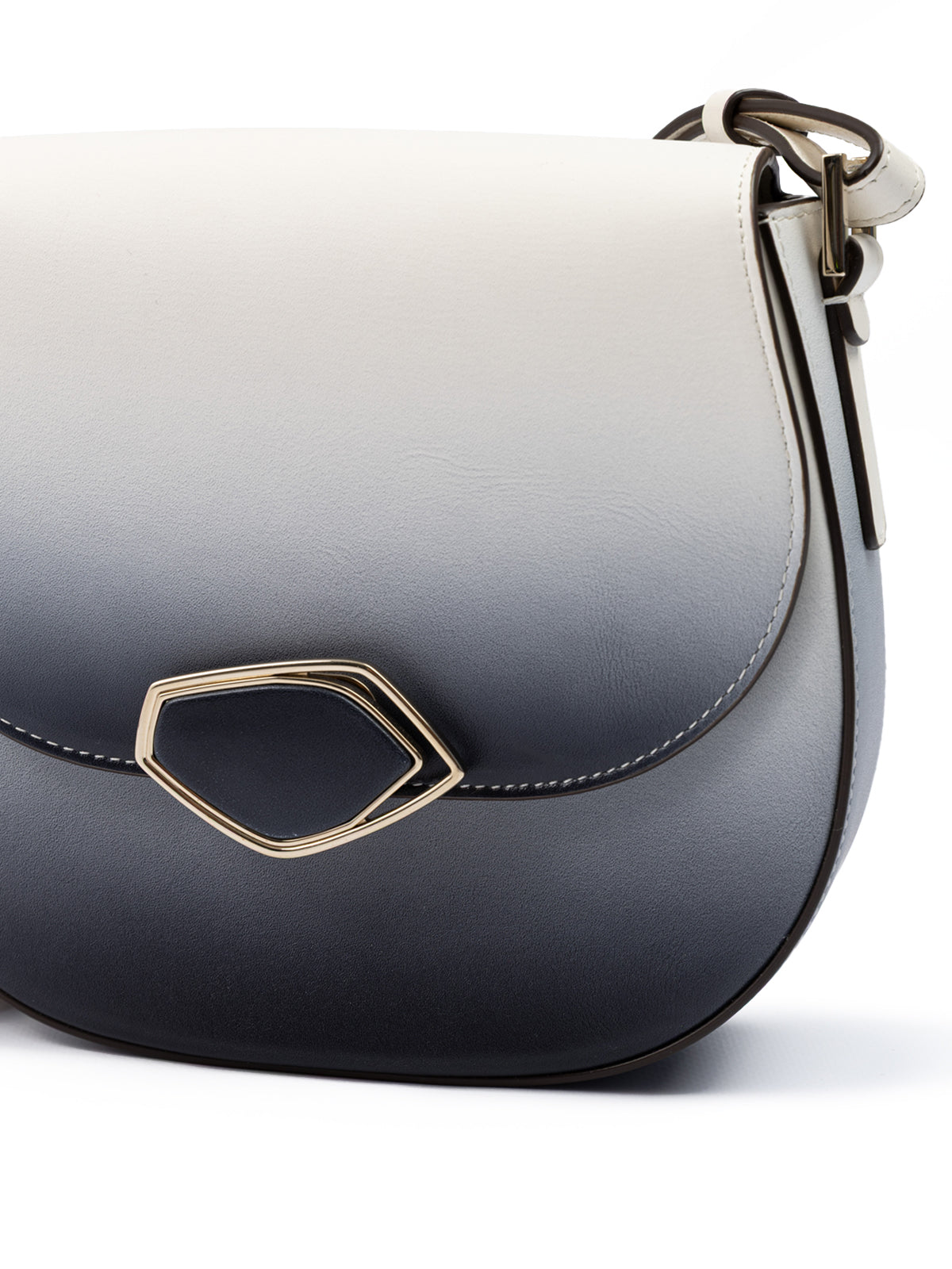 Giada Bicolour Leather Shoulder Bag