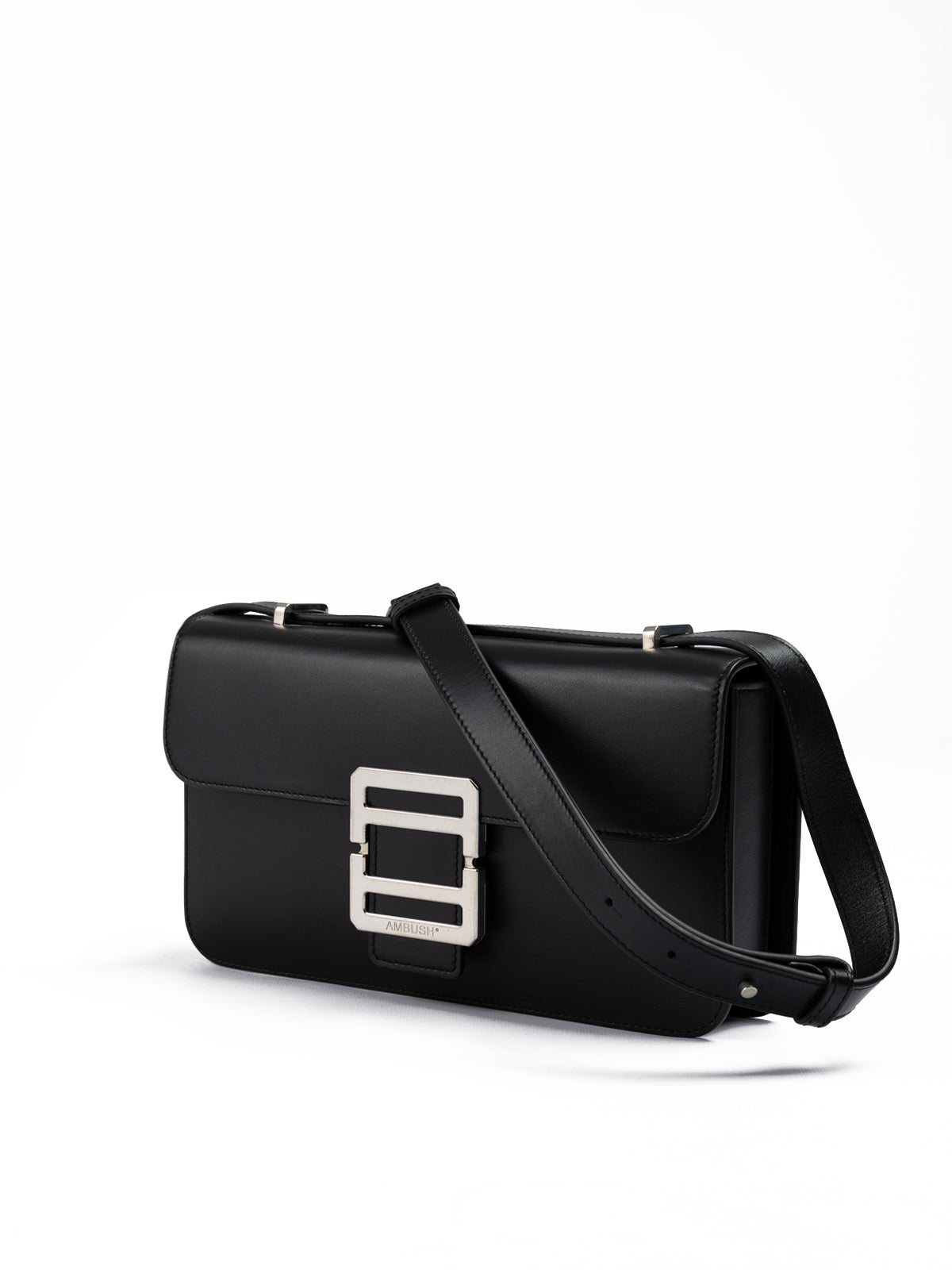 Ambush Black Leather Crossbody Bag