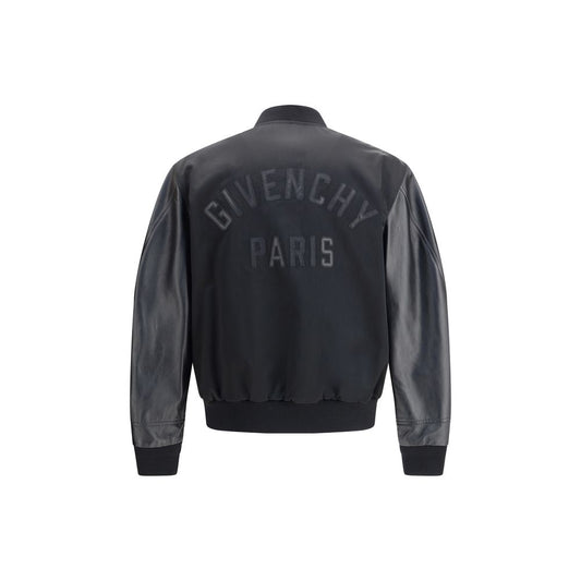Givenchy Black Cotton Bomber