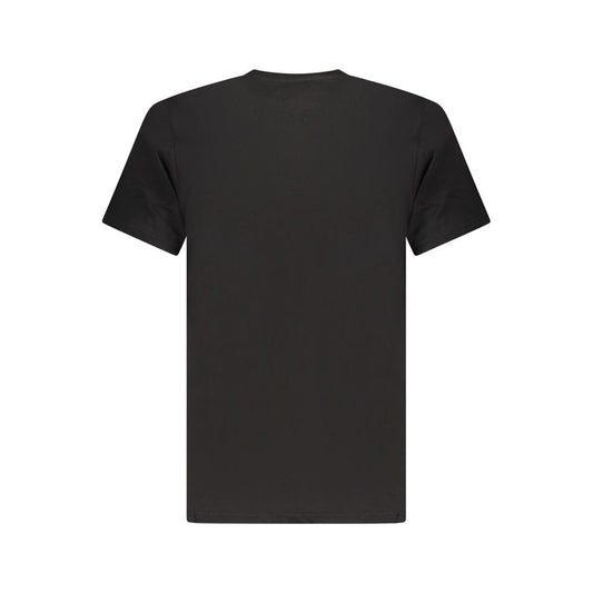 Tommy Hilfiger Black Cotton Men T-Shirt