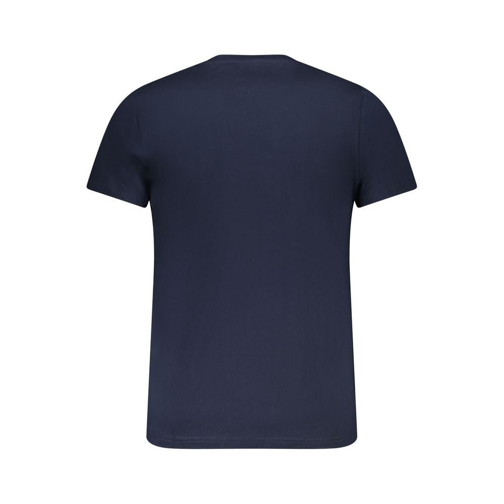 Tommy Hilfiger Blue Cotton Men T-Shirt