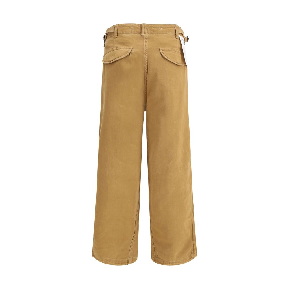 R13 Brown Cotton Cargo Pants