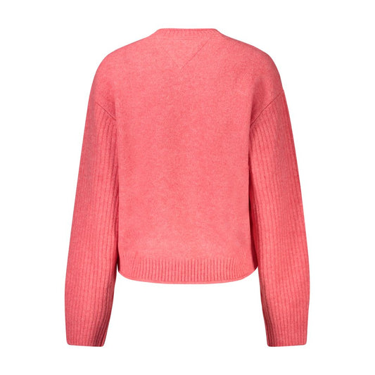 Tommy Hilfiger Pink Wool Women Sweater
