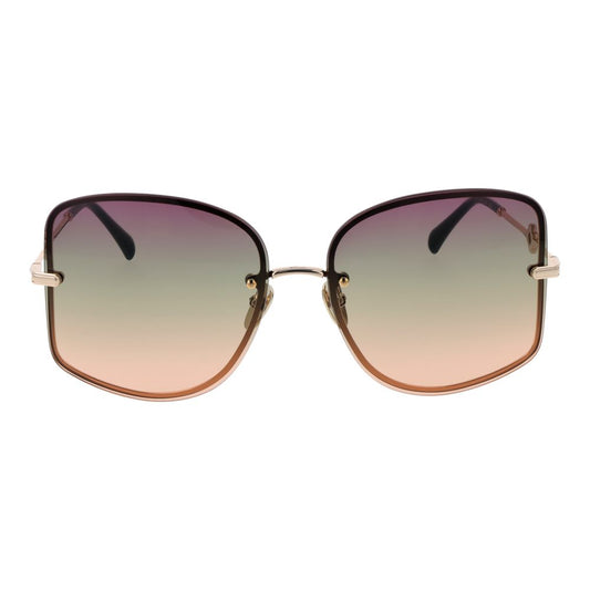Maje Pink Metal Sunglasses