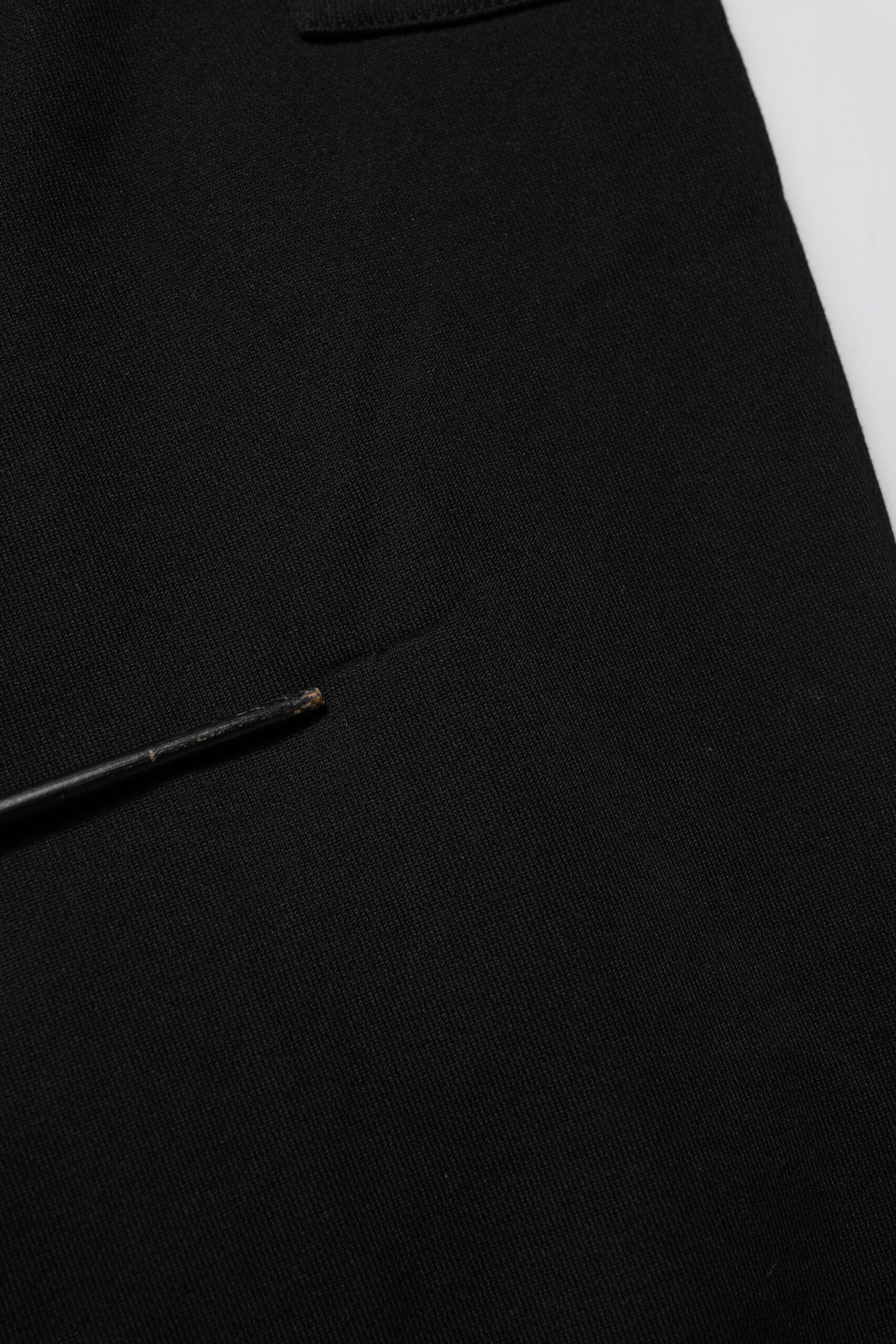 Dolce & Gabbana Black Cotton Blend Cargo Joggers Drawstring Pants