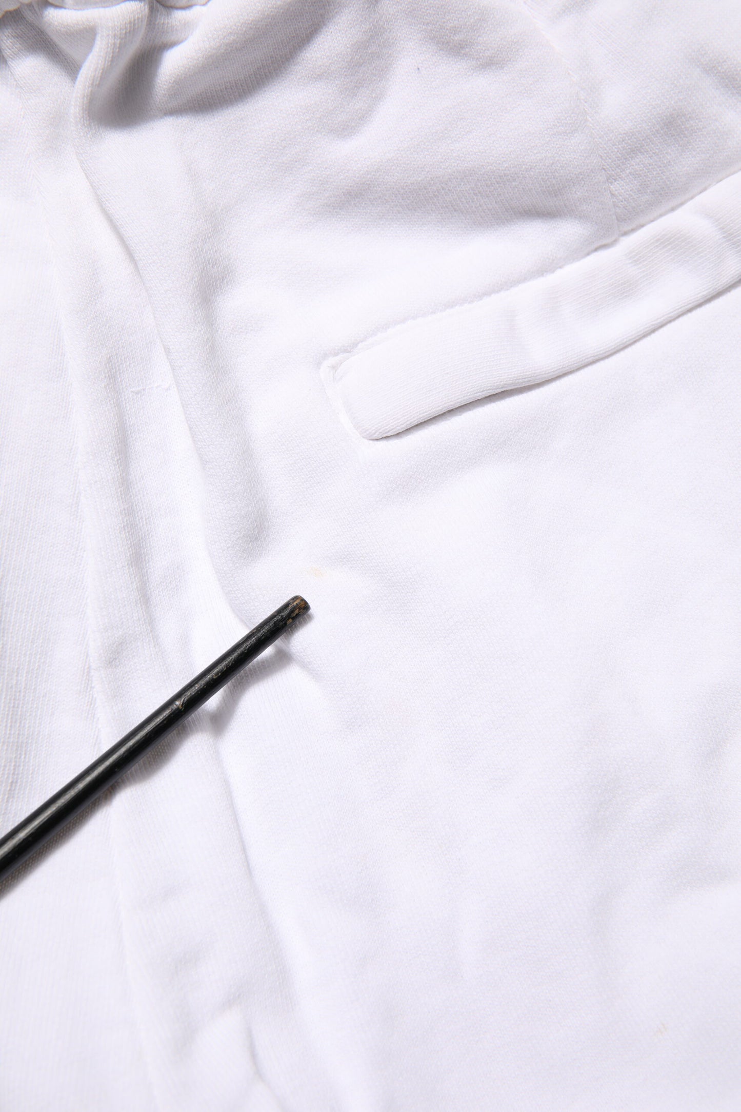 Dolce & Gabbana White Cotton Cargo Trousers Logo Patch Pants