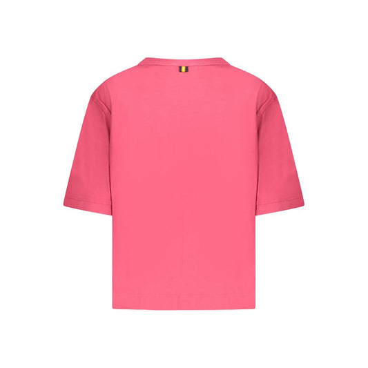 K-WAY Pink Cotton Women Top