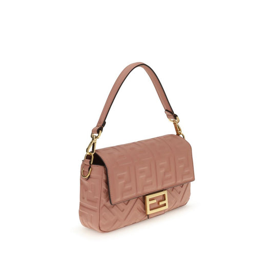 Fendi Multicolor Calf Leather Bos Taurus Shoulder Bag