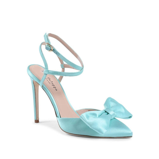 Dee Ocleppo Pink Satin Pumps