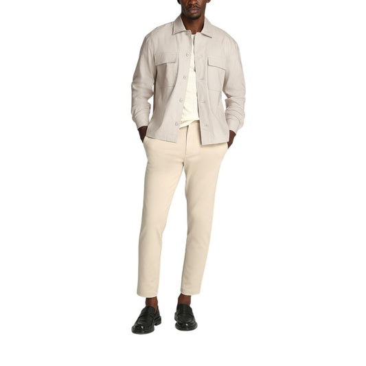 Calvin Klein Beige Lyocell Coat