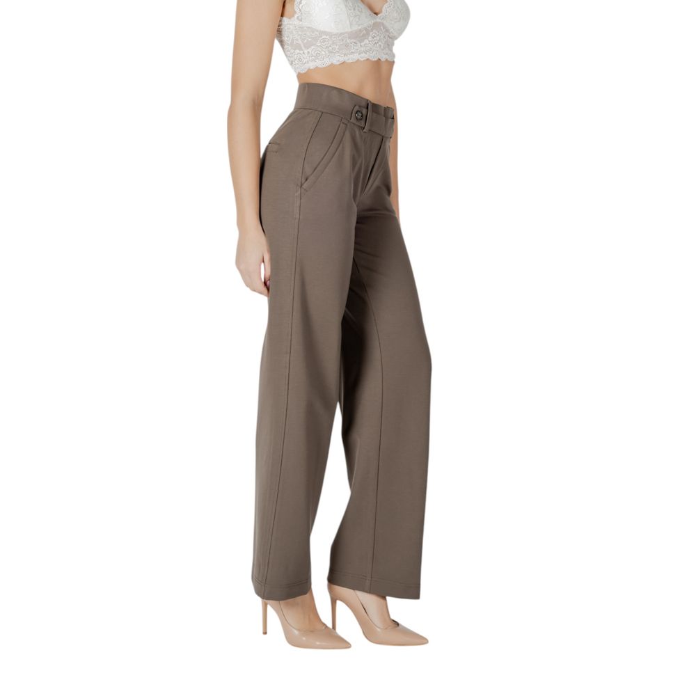 Street One Brown Viscose Pant
