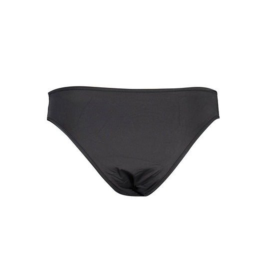 Karl Lagerfeld Black Elastane Swimwear