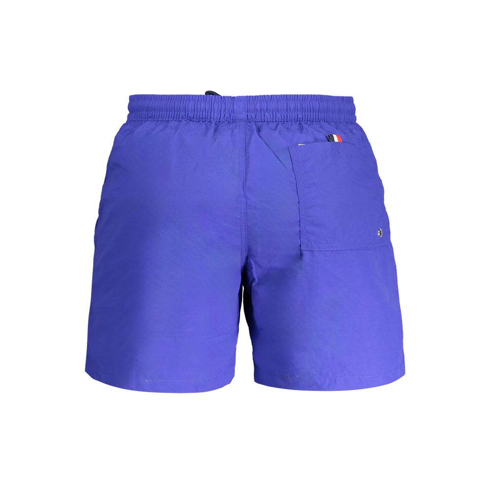 Norway 1963 Blu Poliammide Men's Swim Trunk