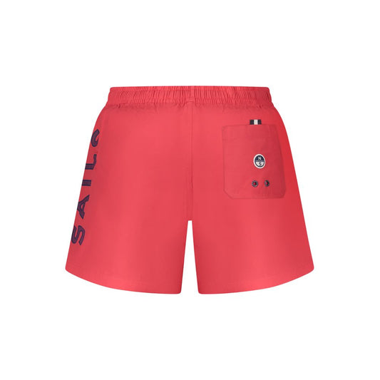 North Sails Red Cotton Swimwear