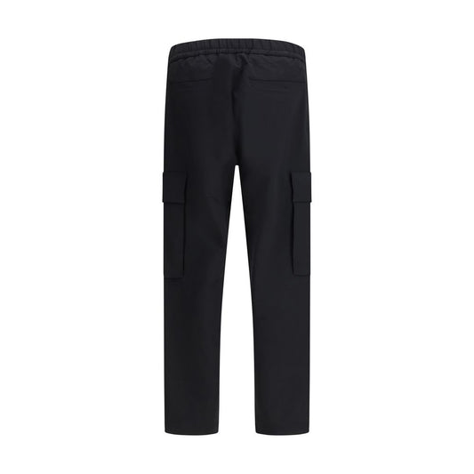 LAMINAR Black Polyamide Cargo Pants