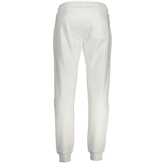 Cavalli Class White Cotton Pant