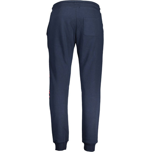 Cavalli Class Blue Cotton Pant