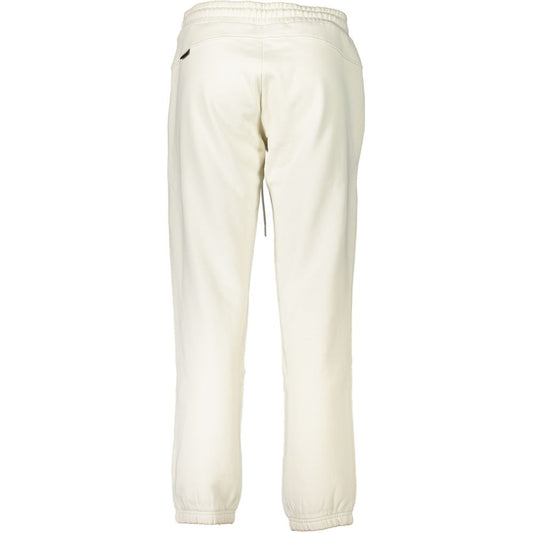 Napapijri White Cotton Women's Sweatpant