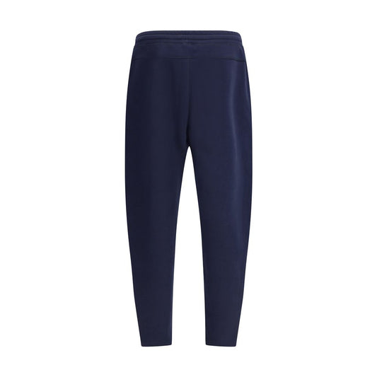 Brunello Cucinelli Blue Cotton Joggers (Workout Pants)